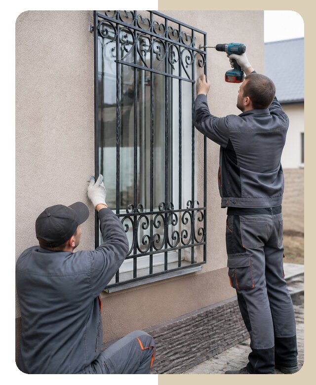 Установка кованых решеток в Балахне по цене от 6060 р. | Дверной